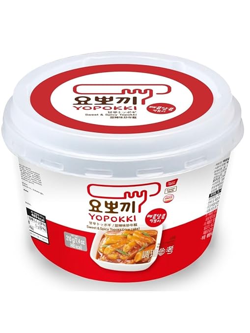YOPOKKI SWEET AND SPICY TOPOKKI RICE CAKE 180 GM - SuperMarcheStore