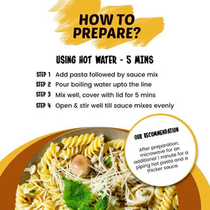 YU FOOD THREE CHEESE PASTA 200 GM - SuperMarcheStore