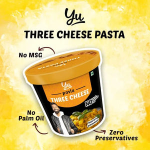 YU FOOD THREE CHEESE PASTA 200 GM - SuperMarcheStore