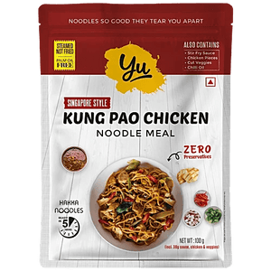 YU SINGAPORE STYLE KUNG PAO CHICKEN NOODLE 100 GM - SuperMarcheStore