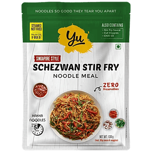YU SINGAPORE STYLE SCHEZWAN STIR FRY NOODLES 100 GM - SuperMarcheStore