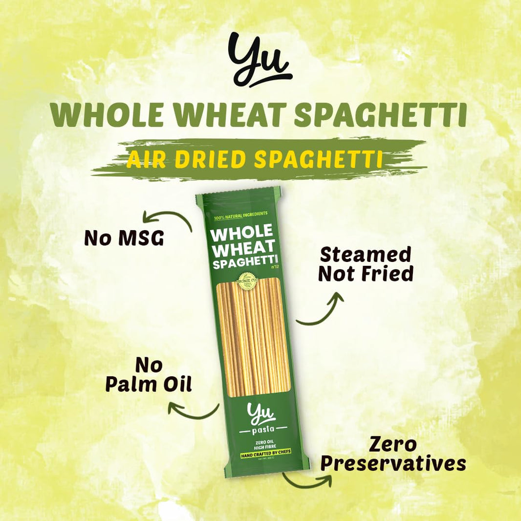 YU WHOLE WHEAT SPAGHETTI PASTA - SuperMarcheStore