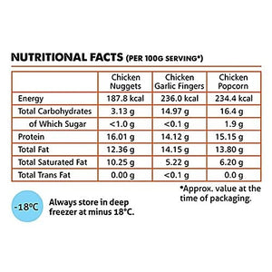 YUMMIES CHICKEN PARTY PACK 600G - SuperMarcheStore