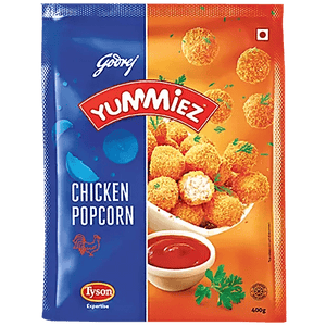 YUMMIES CHICKEN POPCORN 400G - SuperMarcheStore