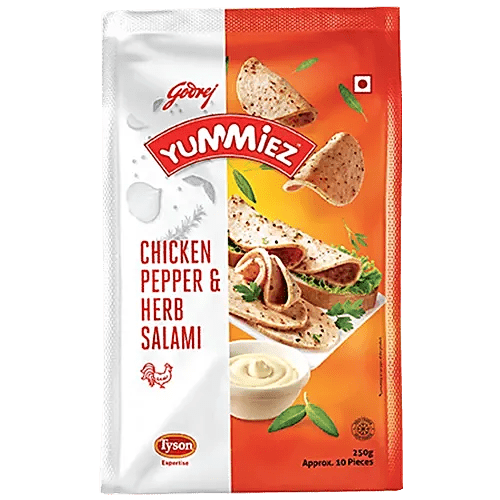 YUMMIES PEPPER & HERB SALAMI 250G - SuperMarcheStore