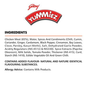 YUMMIES PUNJABI TIKKA CHICKEN 400G - SuperMarcheStore