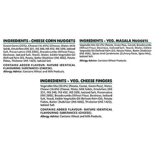 YUMMIES VEG PARTY PACK 600G - SuperMarcheStore
