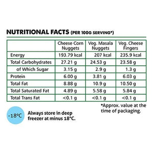 YUMMIES VEG PARTY PACK 600G - SuperMarcheStore