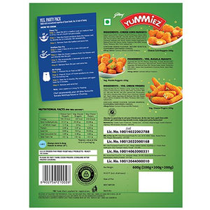 YUMMIES VEG PARTY PACK 600G - SuperMarcheStore