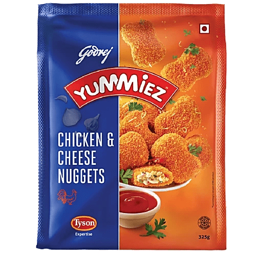 YUMMIEZ CHICKEN & CHEESE NUGGETS 325G - SuperMarcheStore
