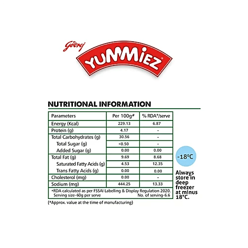 YUMMIEZ CRISPY POTATO STARZ 400 GM - SuperMarcheStore