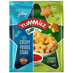 YUMMIEZ CRISPY POTATO STARZ 400 GM - SuperMarcheStore