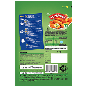 YUMMIEZ CRISPY VEG STICKS 320G - SuperMarcheStore