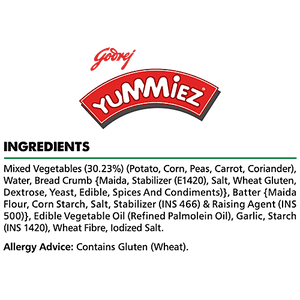 YUMMIEZ CRISPY VEG STICKS 320G - SuperMarcheStore