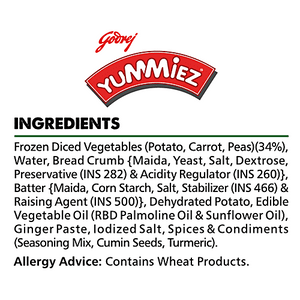 YUMMIEZ VEG BURGER PATTY 340G - SuperMarcheStore